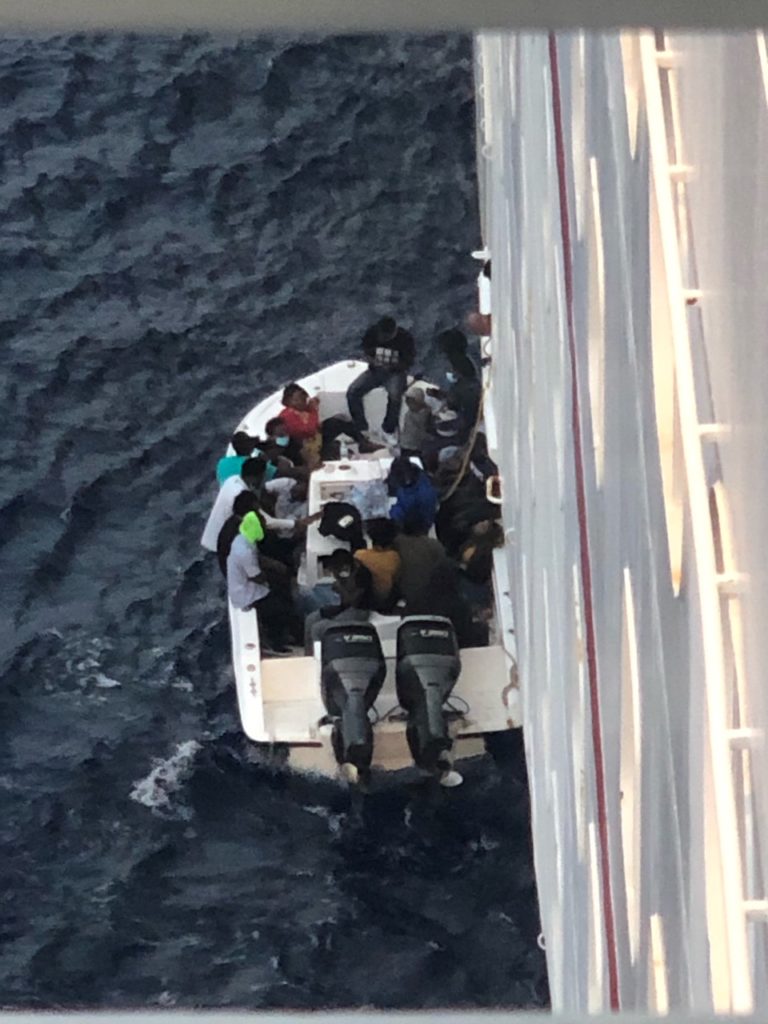 carnival cruise ship passenger rescued