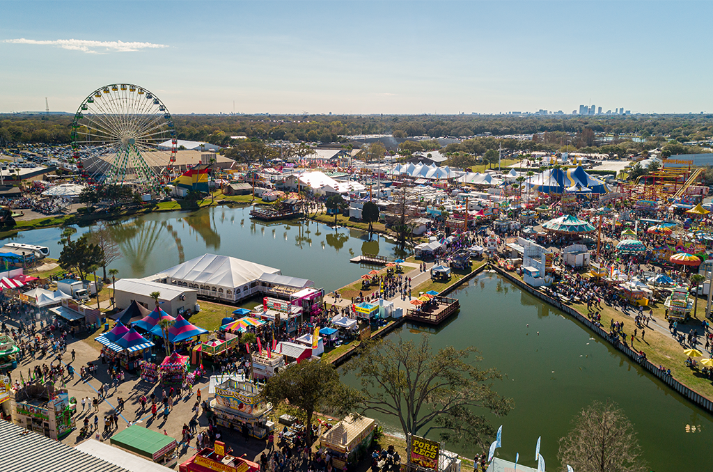 Florida State Fair Rides, fried burritos, a circus & Pop Rock pickles