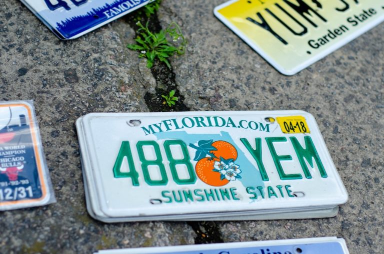 Timeline: Florida’s First License Plates Were Made At Home